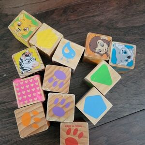 Garanimals Colorful Animal Wooden Blocks
